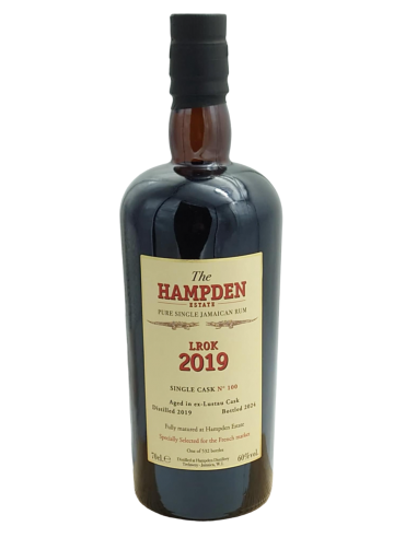 Jamaique - Hampden - Lrok 2019 Ex Lustau Cask