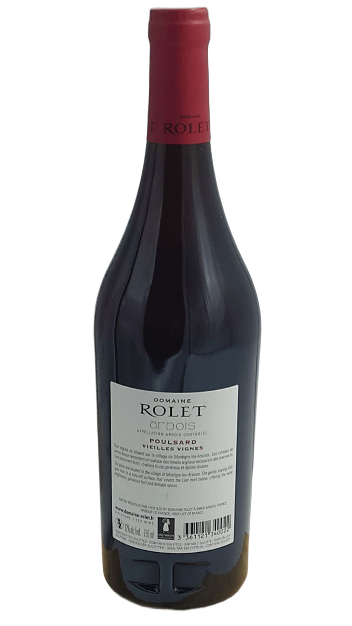 ARBOIS ROLET POULSARD VIEILLES VIGNES ROUGE 2023 – Image 2