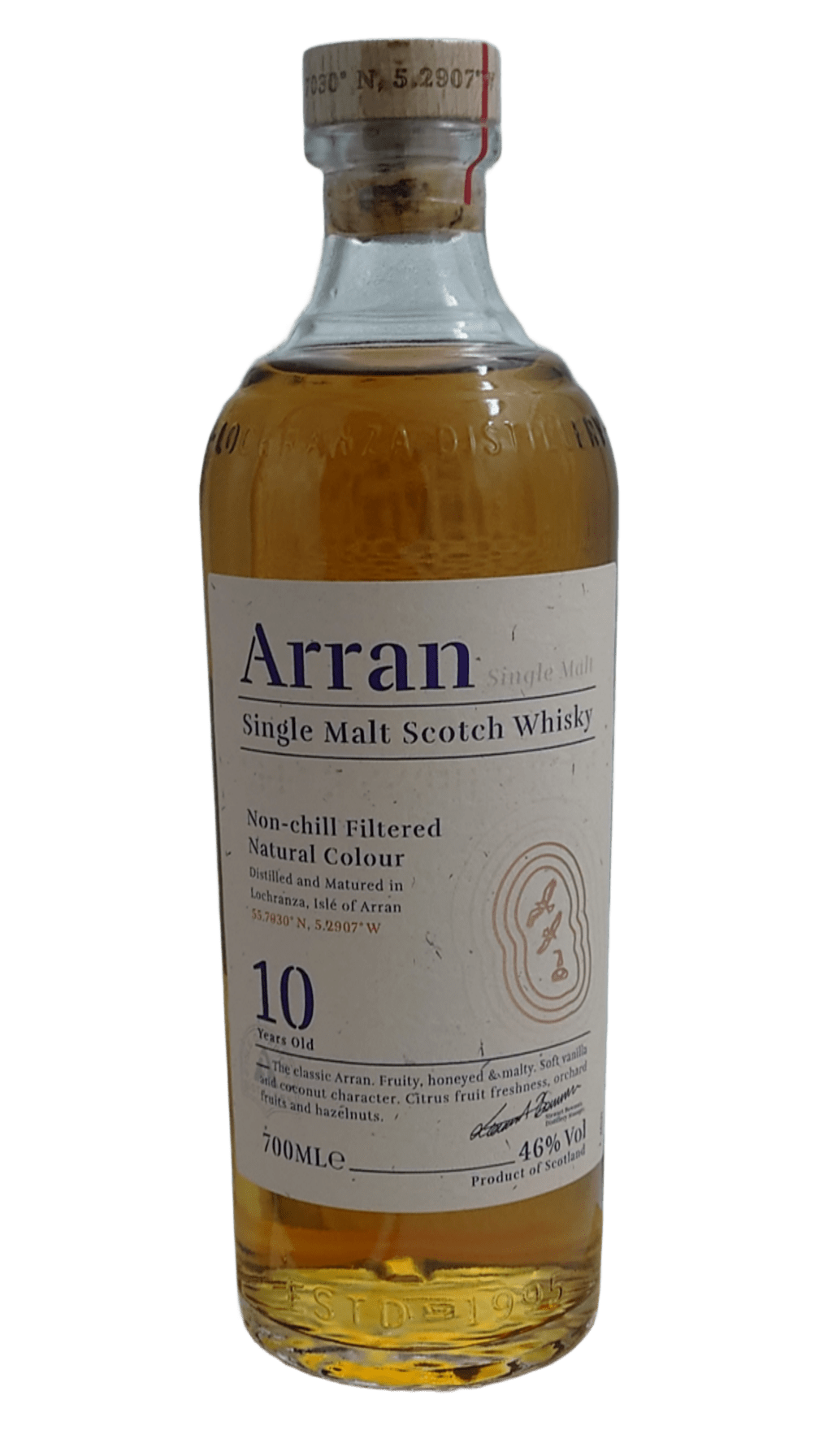 ARRAN 10 ANS SINGLE MALT