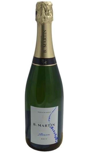 CHAMPAGNE B MARTIN BRUT RESERVE BLANC