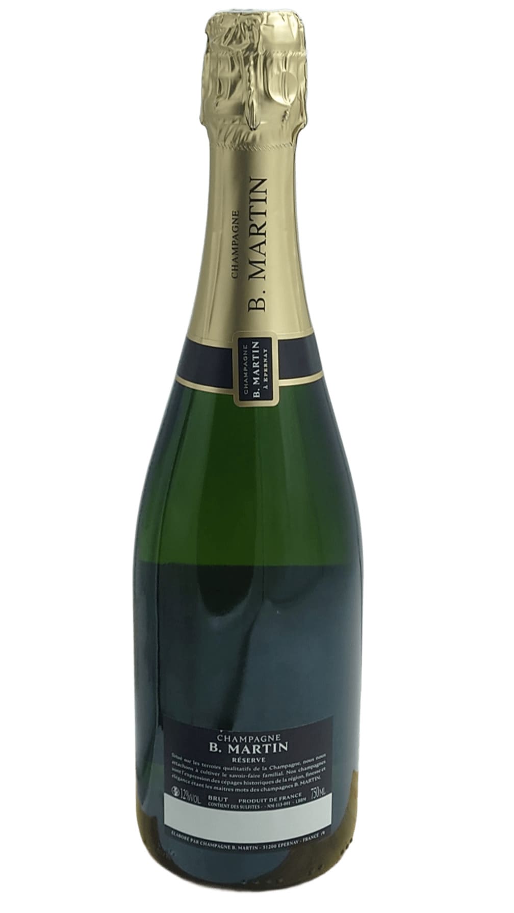 CHAMPAGNE B MARTIN BRUT RESERVE BLANC – Image 2