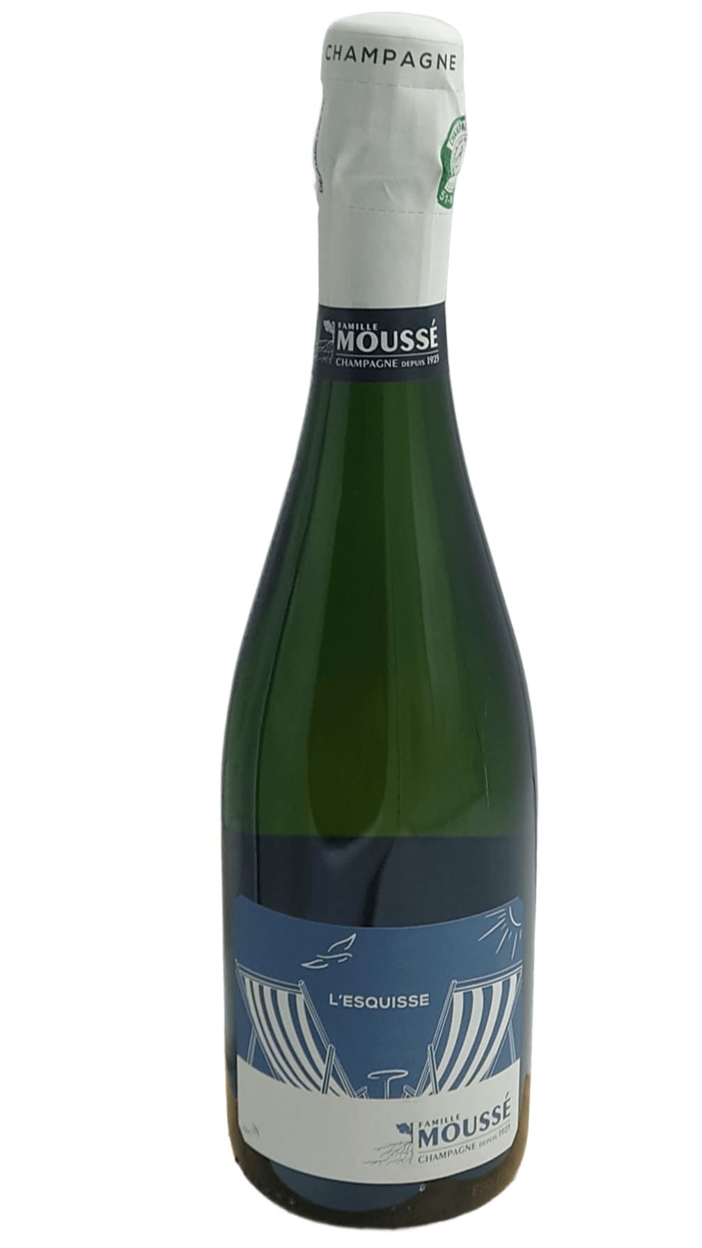 CHAMPAGNE MOUSSE L'ESQUISSE BLANC