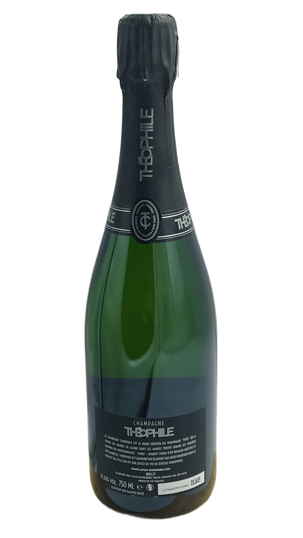 CHAMPAGNE THEOPHILE BLANC BRUT – Image 2