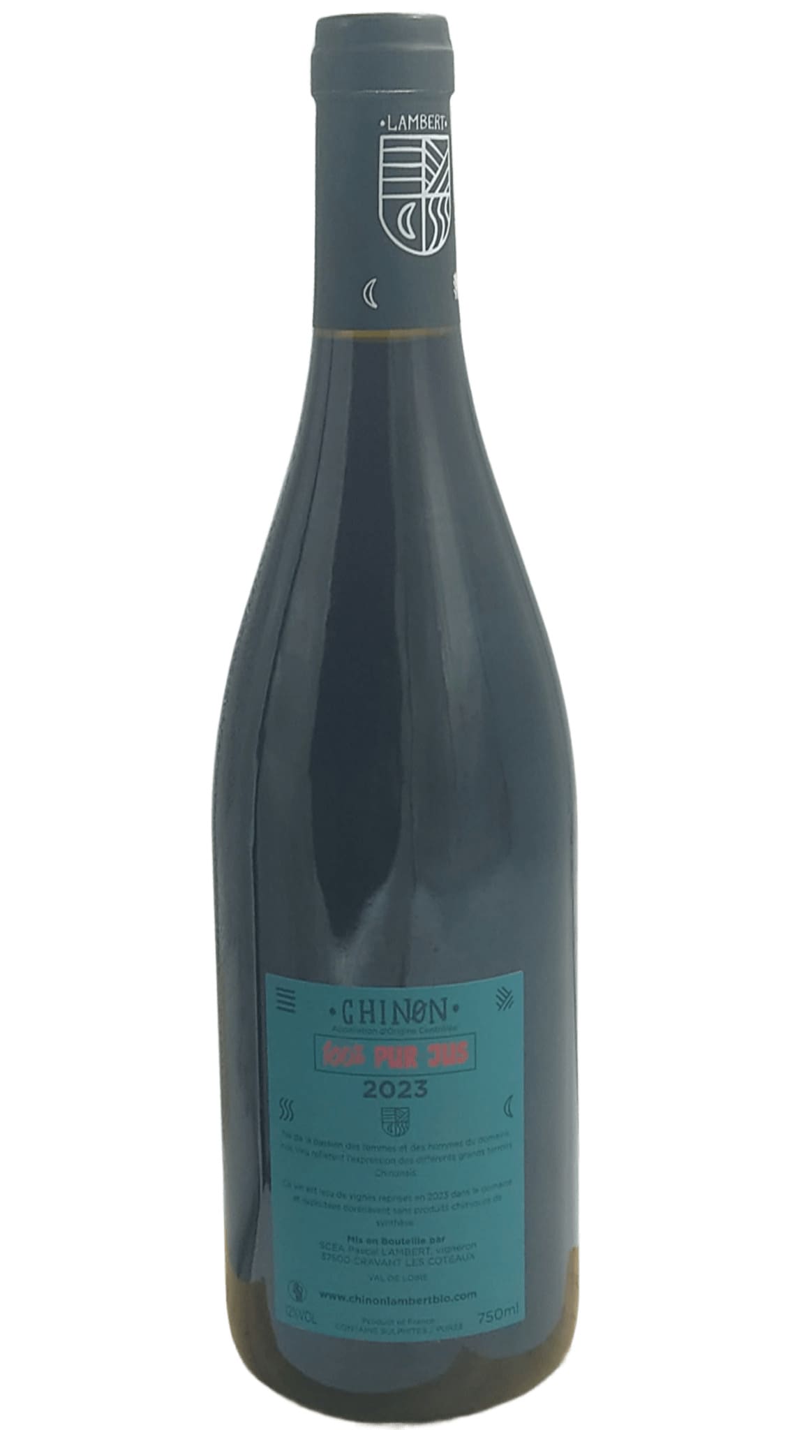CHINON LAMBERT 100% PUR JUS ROUGE 2023 – Image 2