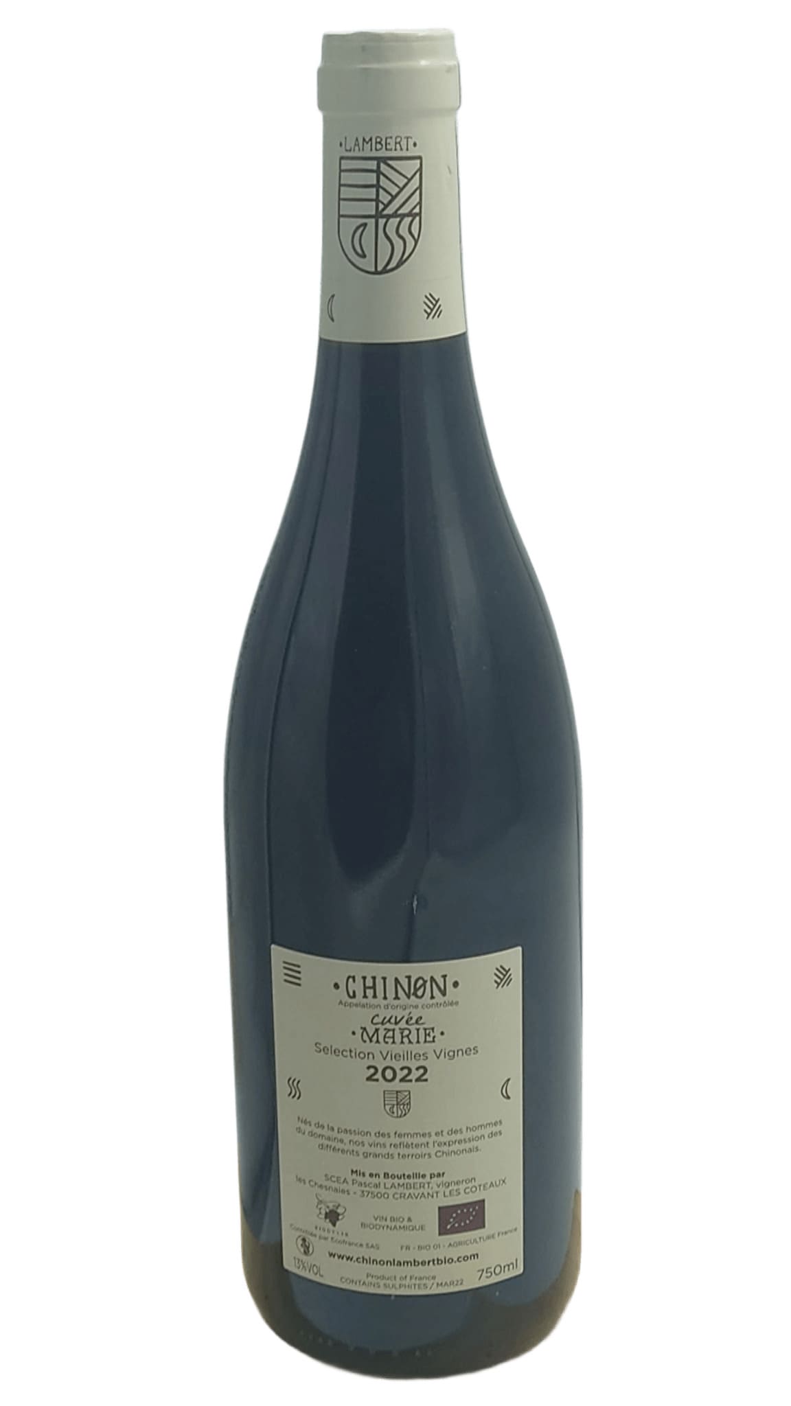 CHINON LAMBERT CUVEE MARIE ROUGE 2022 – Image 2