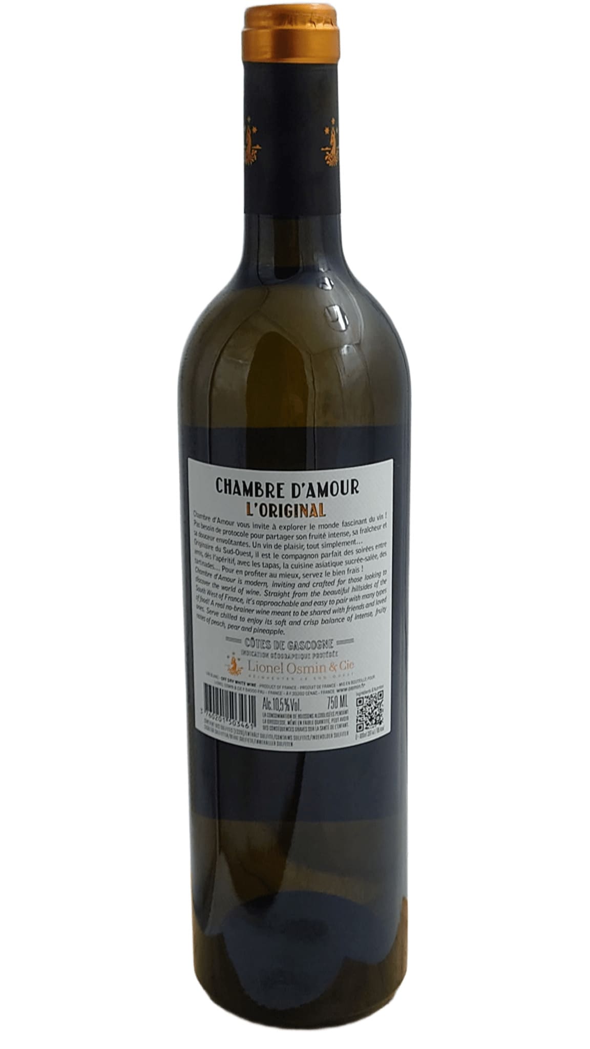 CÔTES DE GASCOGNE CHAMBRE D'AMOUR L'ORIGINAL BLANC 2025 – Image 2