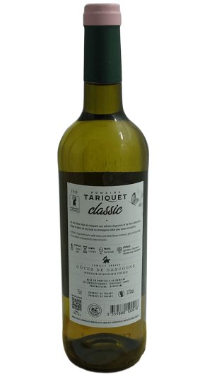 CĂTES DE GASCOGNE TARIQUET CLASSIC BLANC 2025