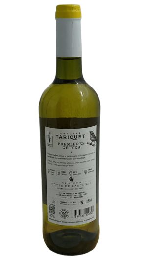 CĂTES DE GASCOGNE TARIQUET PREMIERES GRIVES BLANC 2025