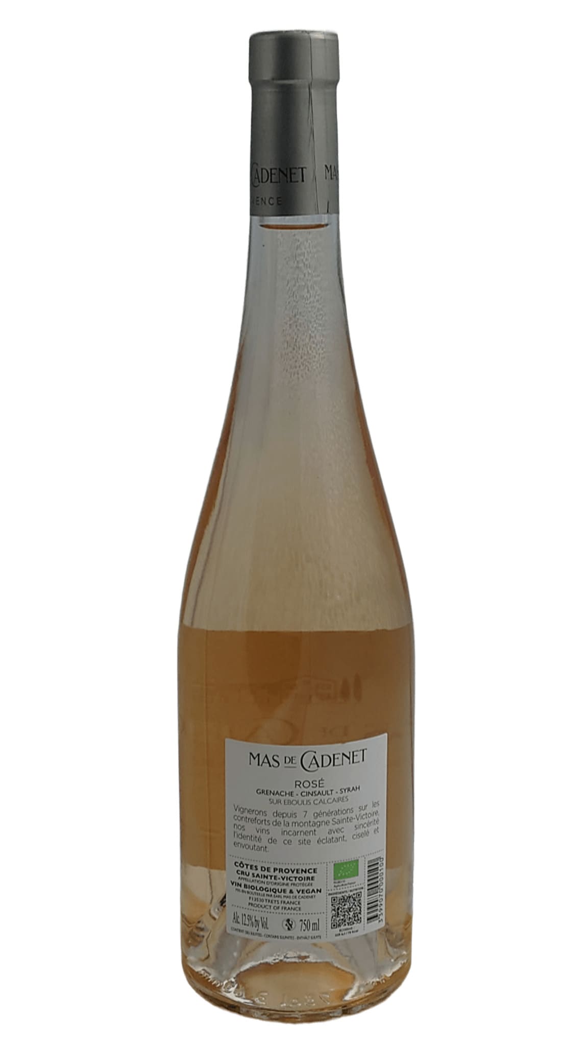 CÔTES DE PROVENCE MAS DE CADENET CRU SAINTE VICTOIRE ROSE 2025 – Image 2
