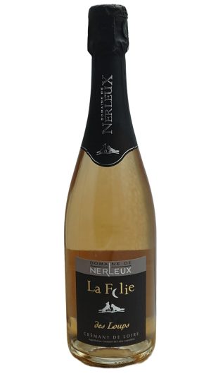 CREMANT NERLEUX LA FOLIE DES LOUPS ROSE BRUT