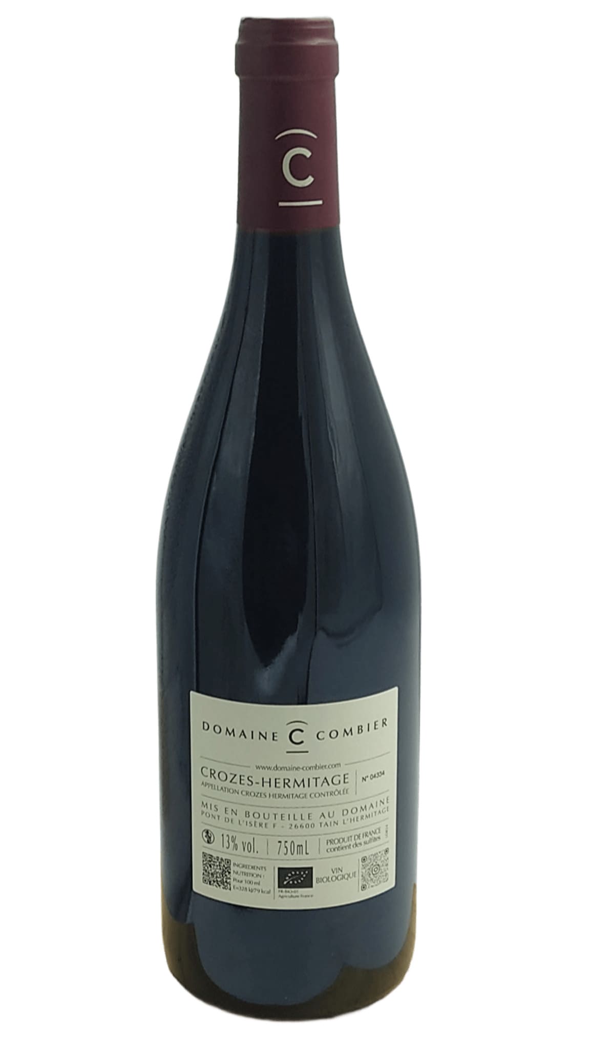 CROZES HERMITAGE LAURENT COMBIER CLOS DES GRIVES ROUGE 2023 – Image 2