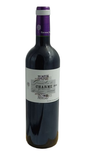FRONSAC CHARME DE VILLARS ROUGE 2016