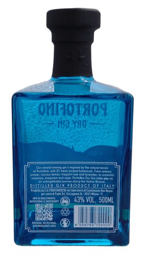 GIN PORTOFINO DRY 50CL