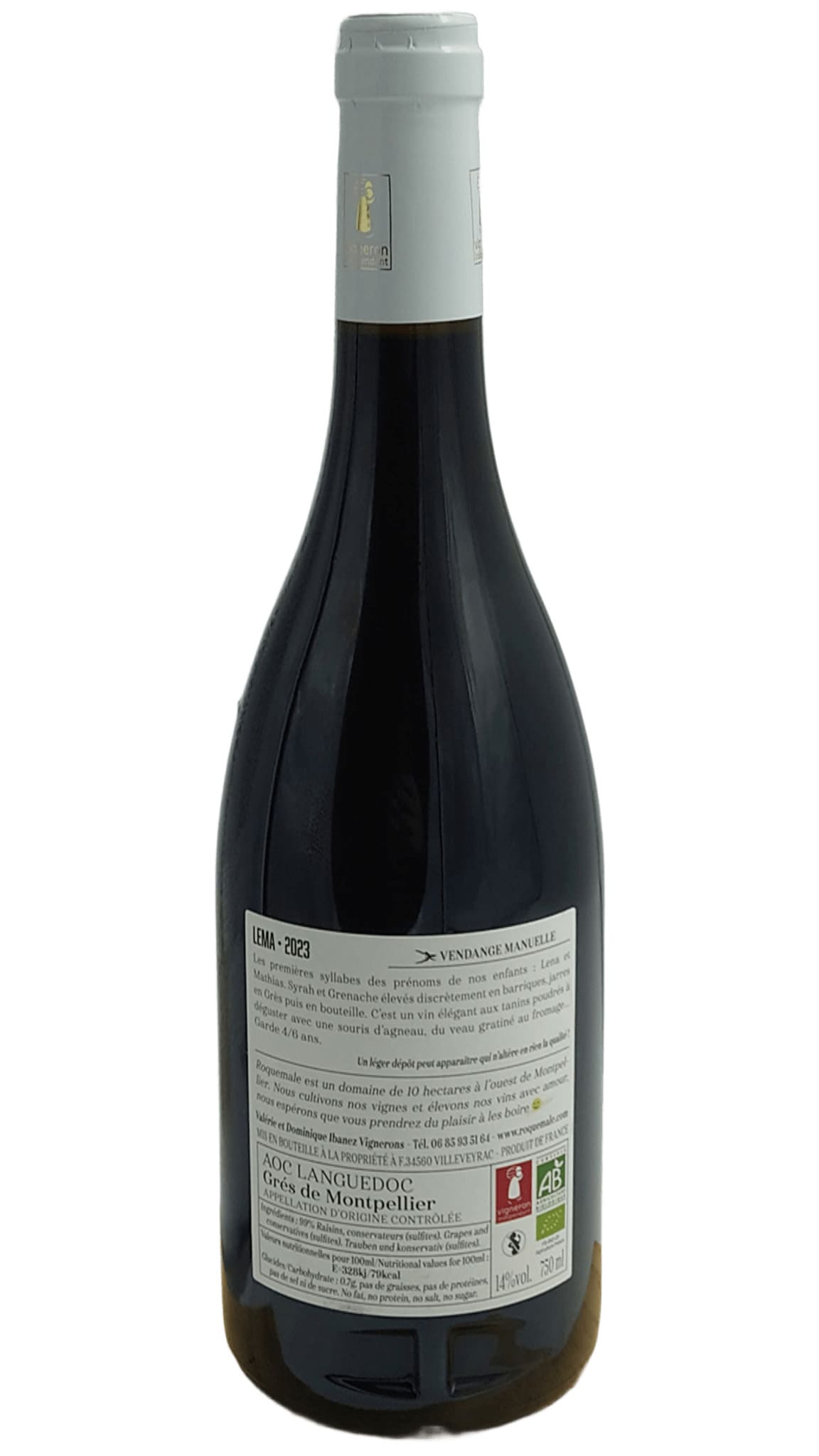 GRES DE MONTPELLIER ROQUEMALE LEMA ROUGE 2023 – Image 2