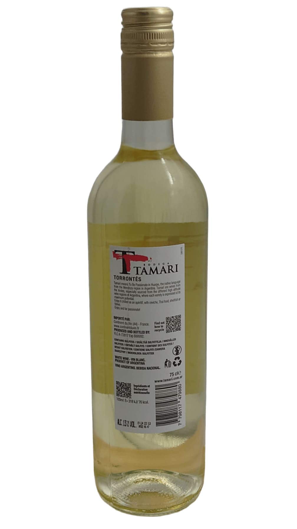 LA RIOJA TAMARI TORRONTES BLANC 2024 – Image 2