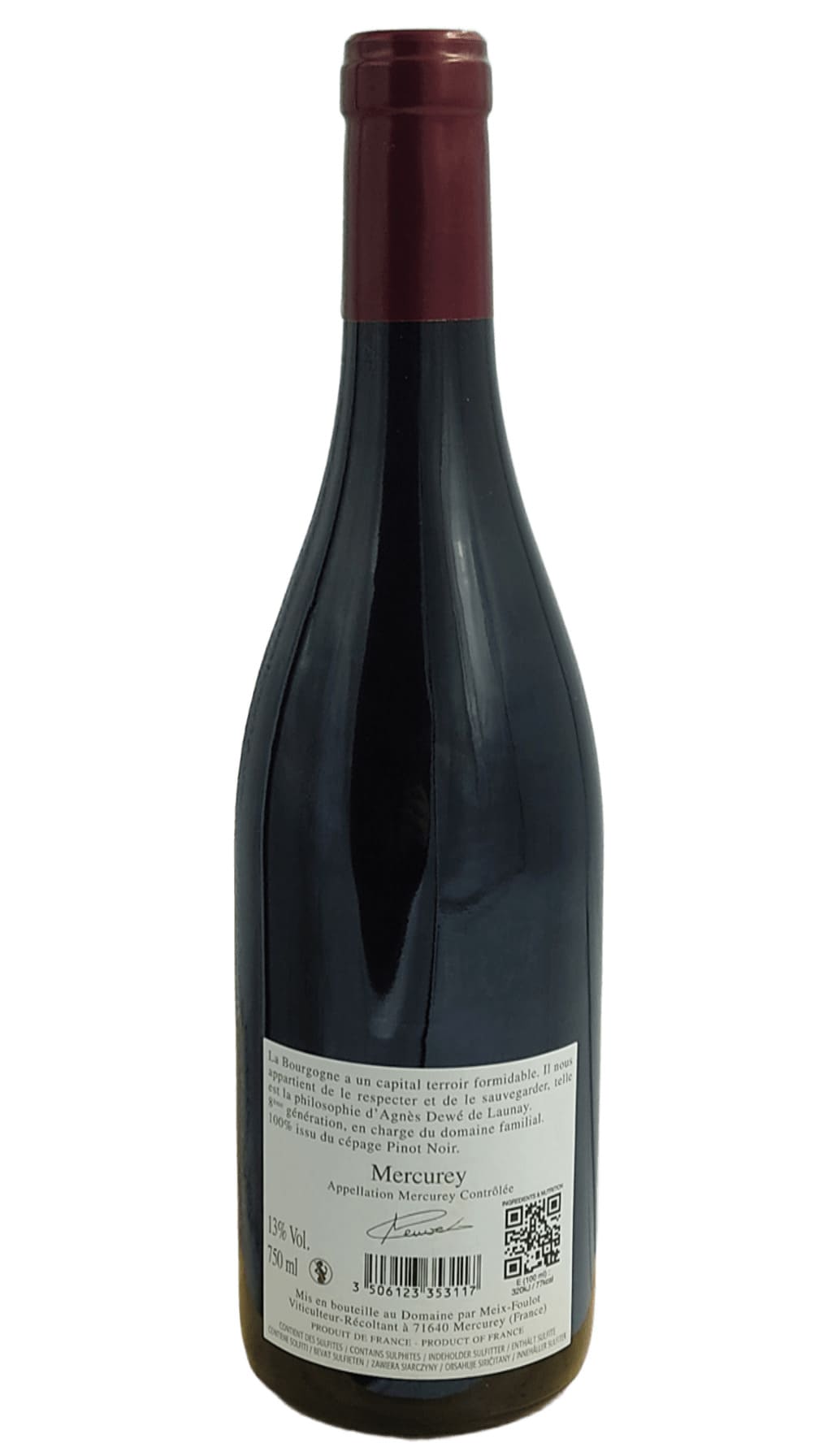 MERCUREY MEIX FOULOT ROUGE 2024 – Image 2