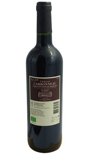 SAINTE FOY CHATEAU CARBONNEAU PUR JUS ROUGE 2023