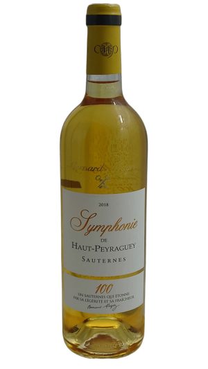 SAUTERNES SYMPHONIE DE HAUT PEYRAGUEY BLANC 2018