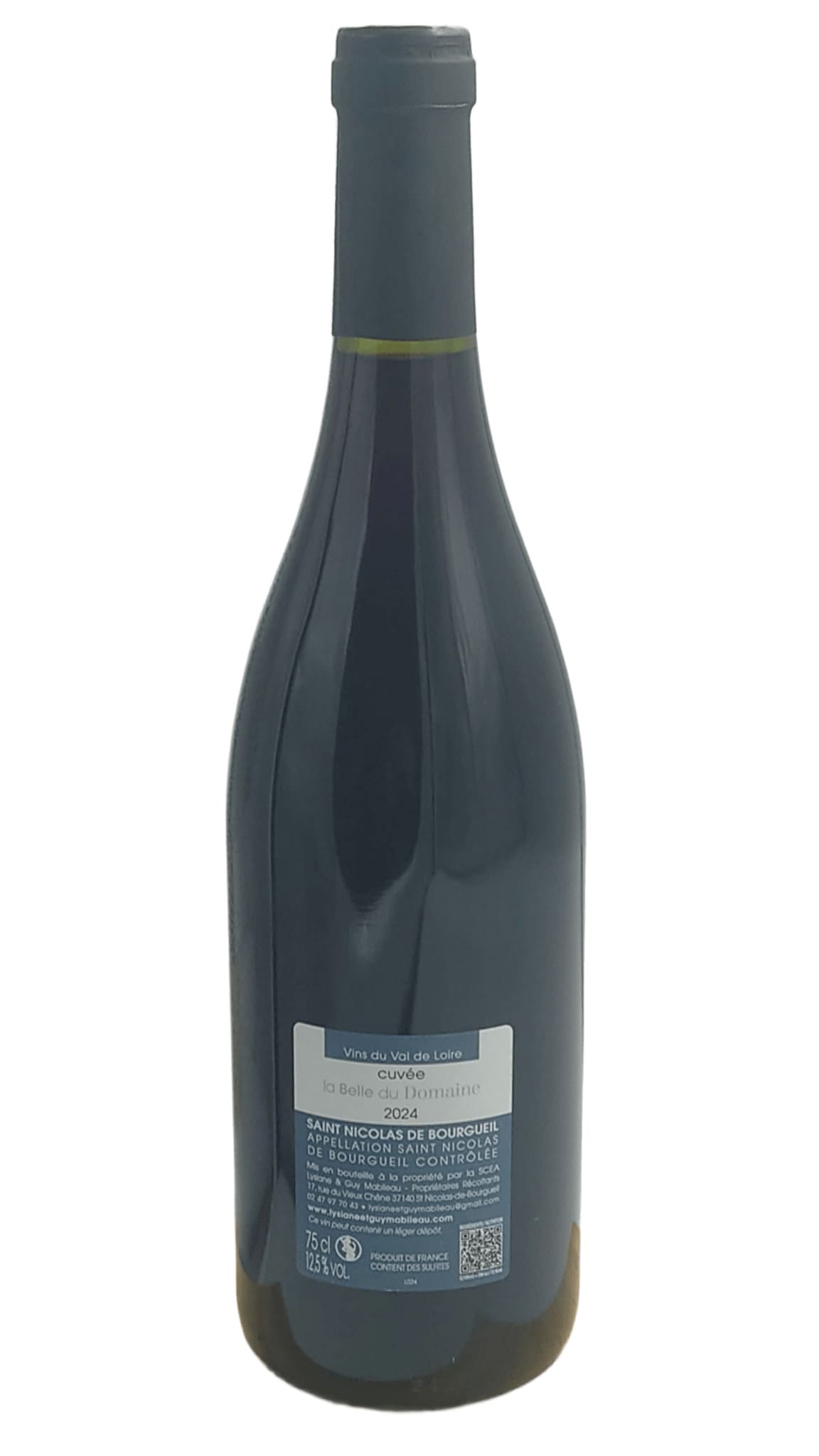ST NICOLAS DE BOURGUEIL MABILEAU LA BELLE DU DOMAINE ROUGE 2024 – Image 2