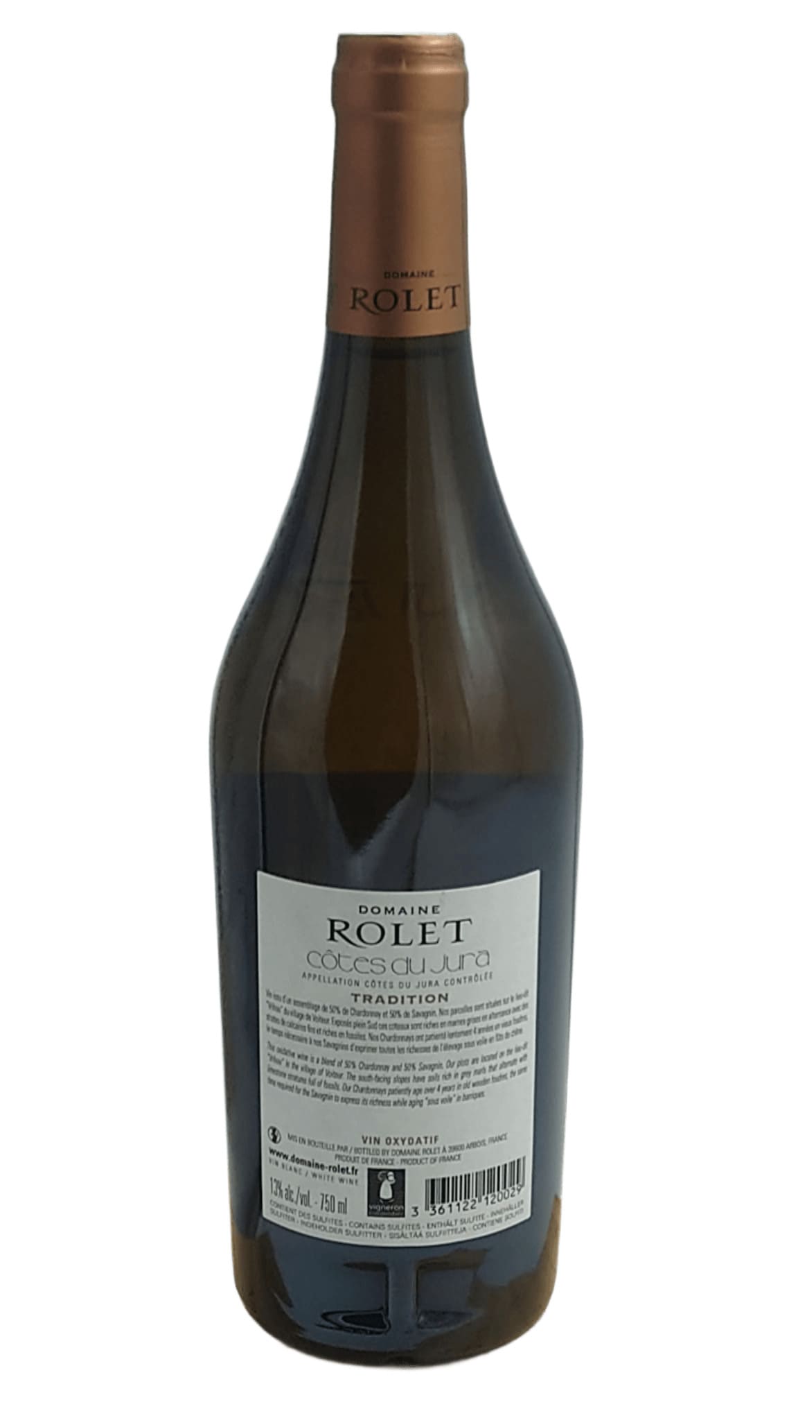 COTES DU JURA ROLET TRADITION BLANC 2016 – Image 2