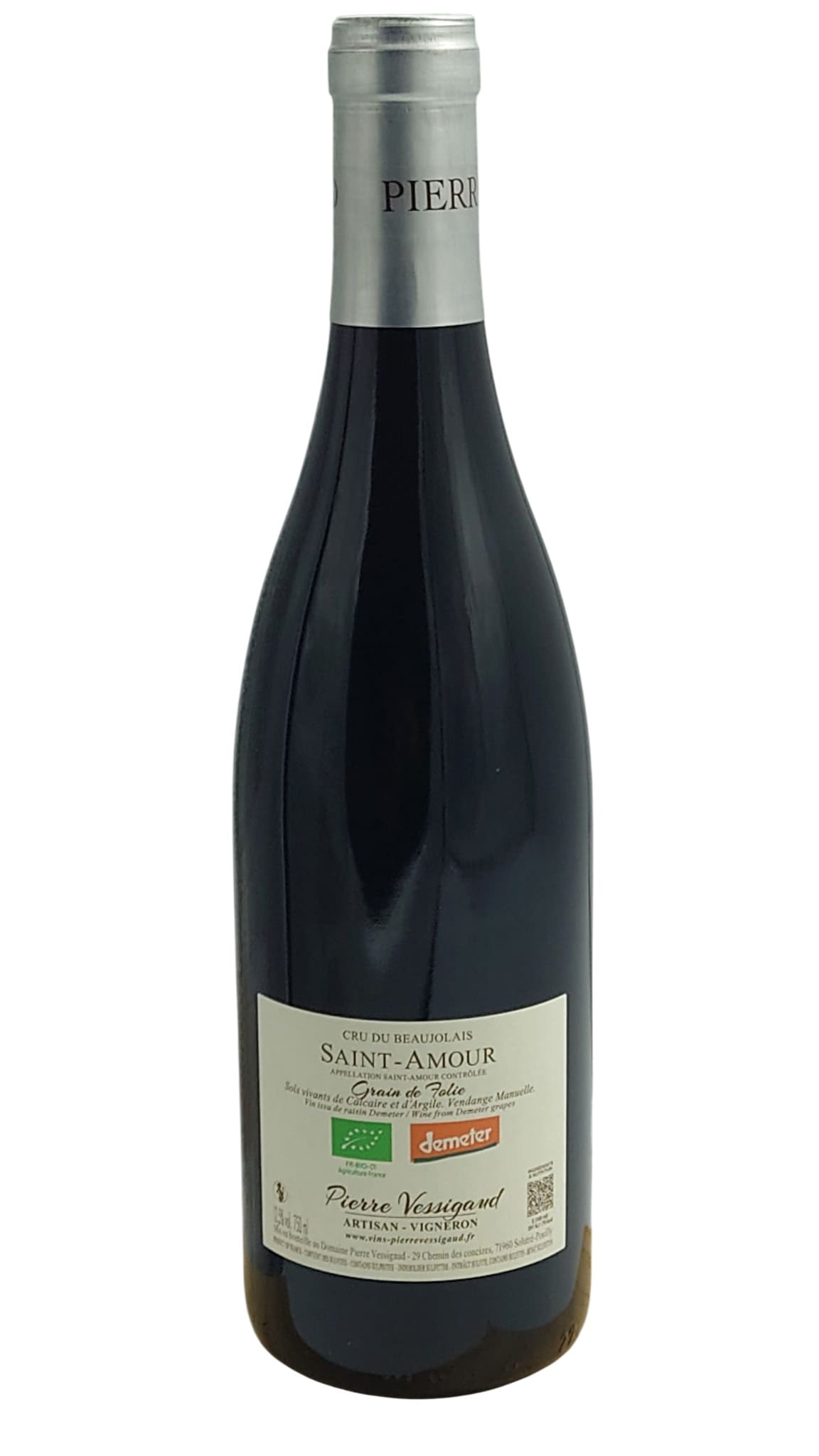 SAINT AMOUR PIERRE VESSIGUAUD ROUGE 2024 – Image 2