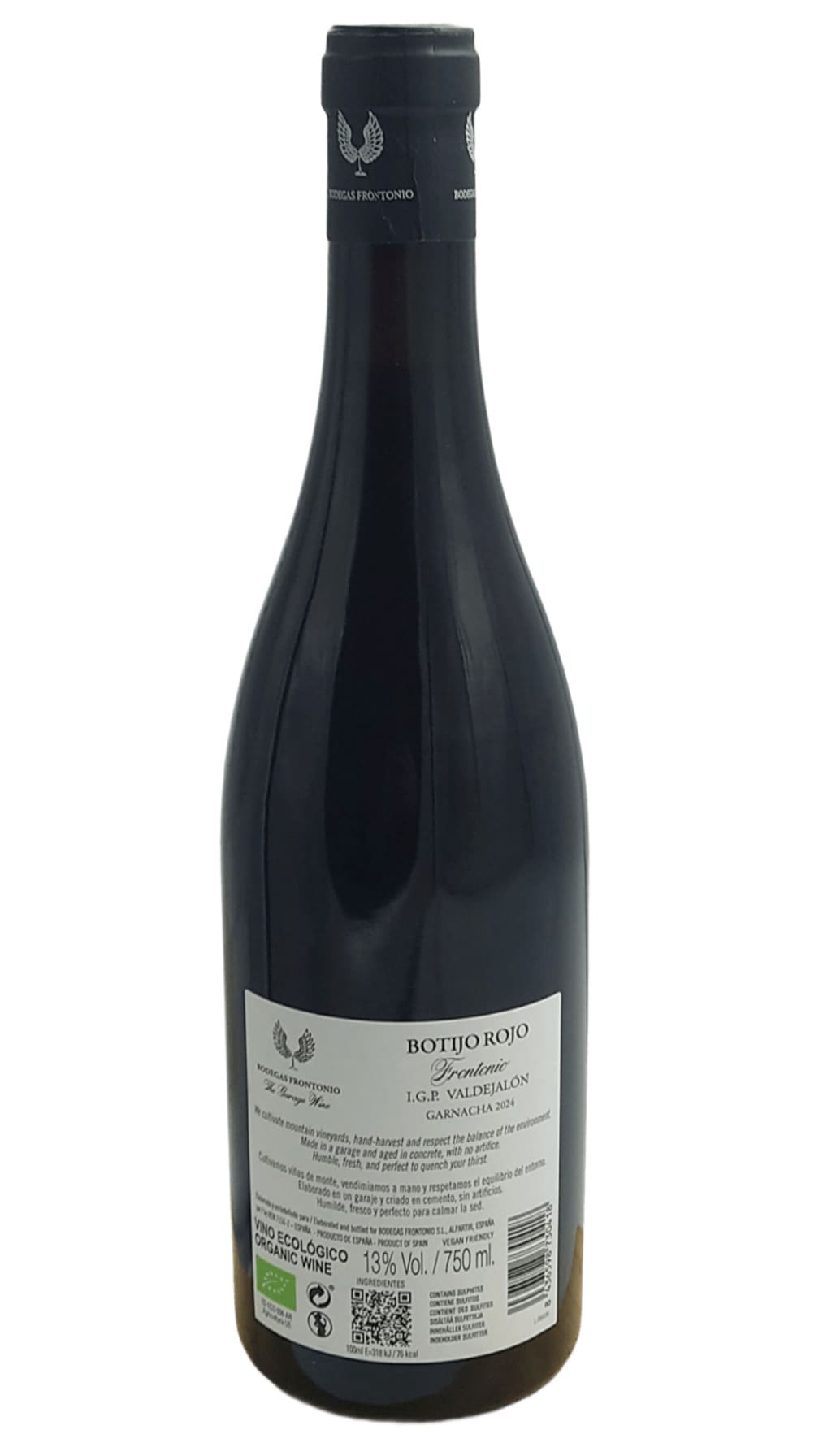 VALDEJALON BODEGAS FRONTONIO BOTIJO ROJO ROUGE 2024 – Image 2