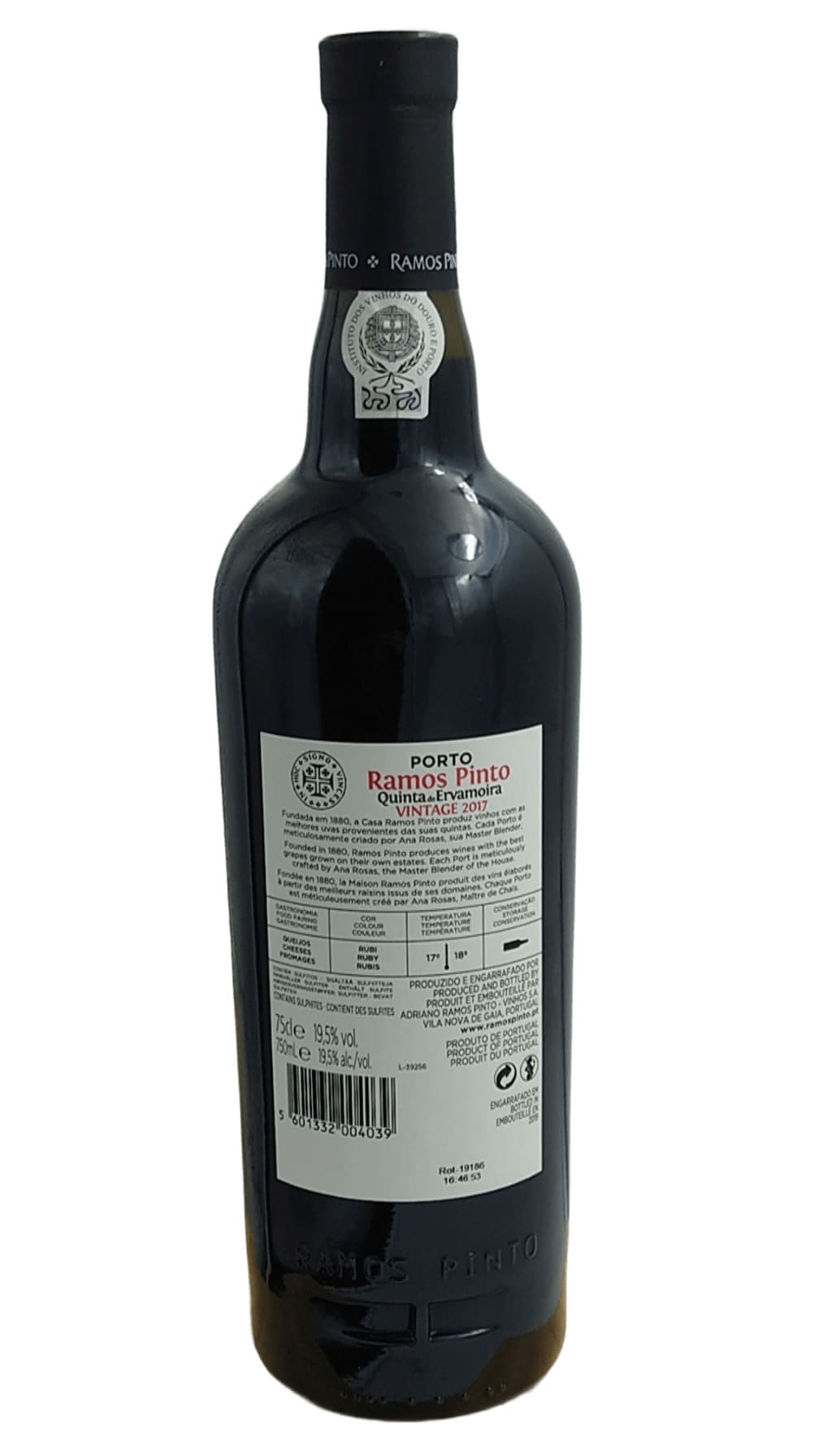 PORTO RAMOS PINTO VINTAGE 2017 ROUGE – Image 2