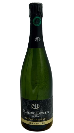 CREMANT D’ALSACE MATERNE HAEGELIN CARTE NOIRE BLANC BRUT