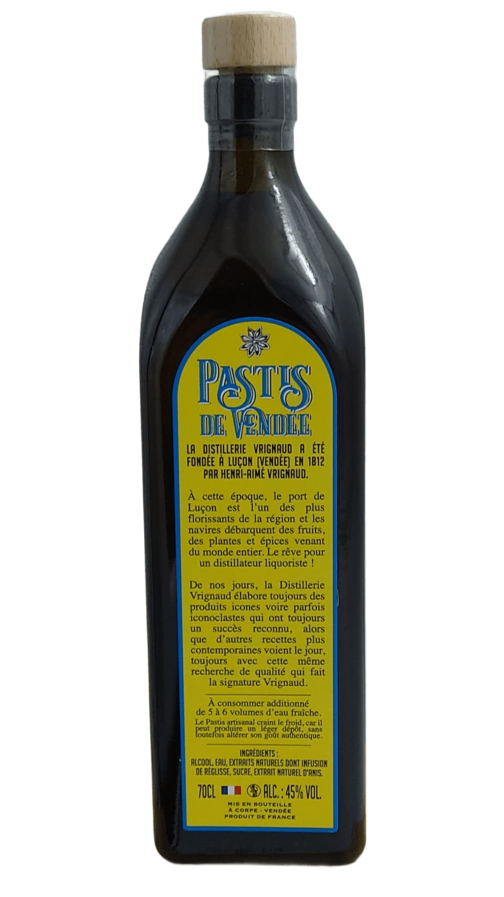 PASTIS DE VENDEE VRIGNAUD 70CL – Image 2